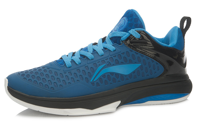 Order Li-Ning Flash 2 CBA Low 'Biru Hitam' ABAK045-4