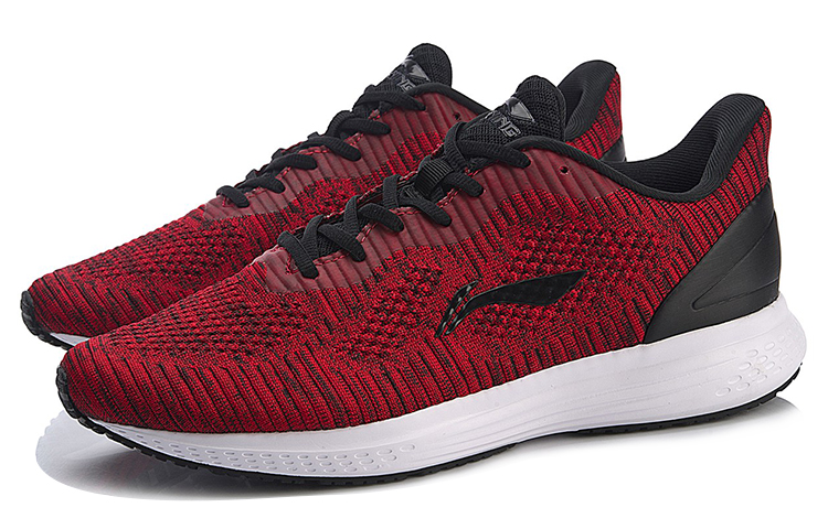Lookbook Li-Ning Flash 3 'Hitam Merah' ARHN201-4