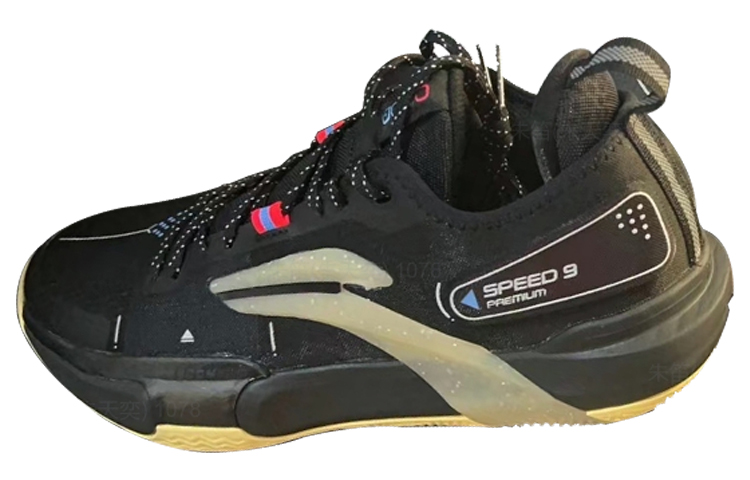 Li-Ning Flash 9 Low 'Black' ABAS071-1-yc