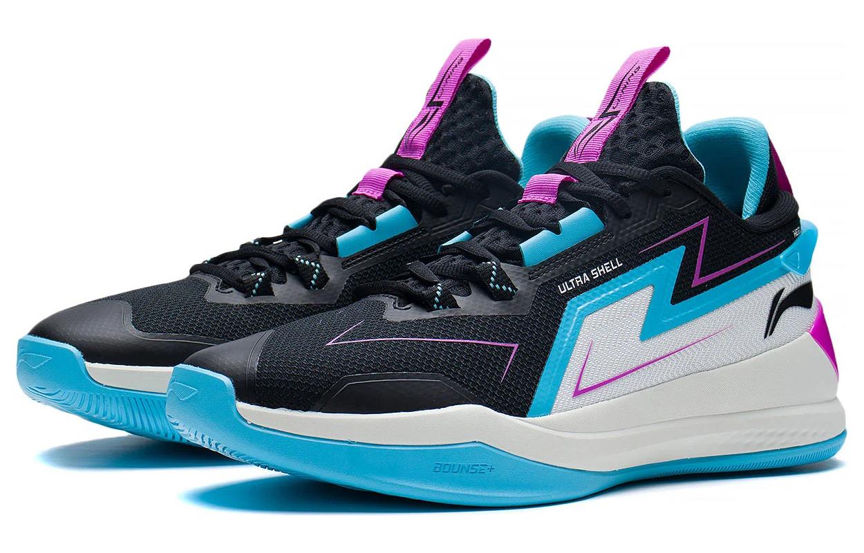 Lookbook Li-Ning Flash 'Hitam Ungu' ABAS099-1