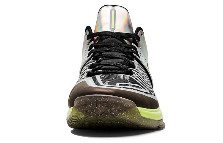 Shop Li-Ning Flash Attack 1 Low ''True Self Schwarz Grün'' ABAL093-1