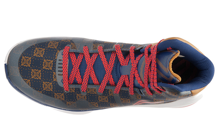 Lookbook Li-Ning Flash Attack 3 'Blue Red Gold' ABAL039-3