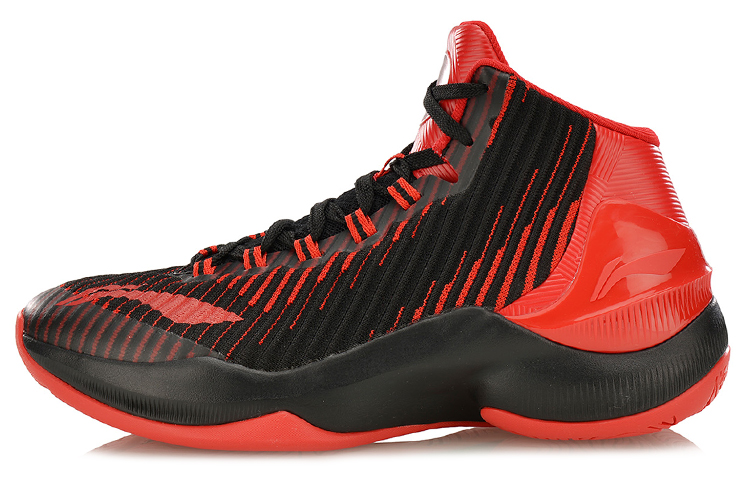 Li-Ning Flash Attack 4 Mid 'Black Red' ABAM053-1