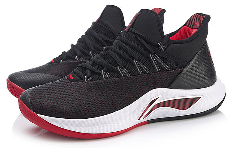 Order 李宁 闪击5代 中帮 '黑红' ABAN051-C