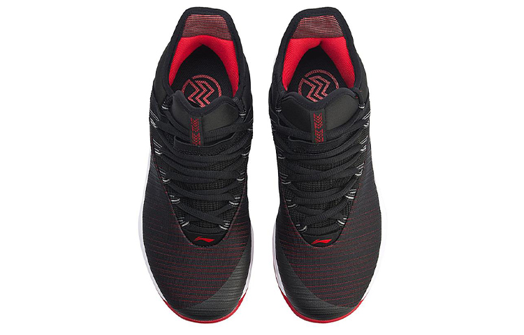 Lookbook Li-Ning Flash Attack 5 Mid ''Nero Rosso'' ABAN051-C