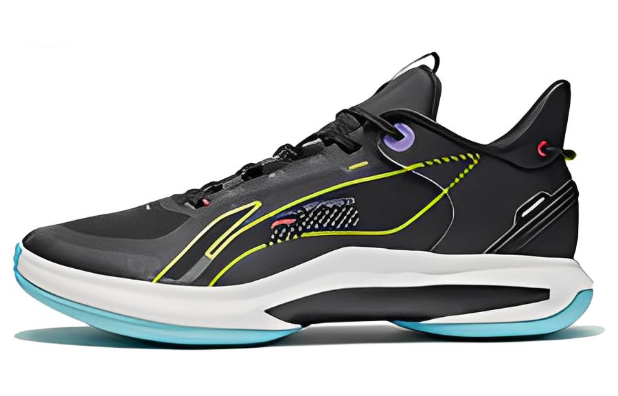 Buy 李宁 闪光 中帮 '黑蓝' ABPR069-8