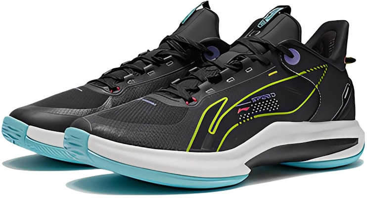 Li-Ning Flashing Mid 'Hitam Biru' ABPR069-8 Lookbook Li-Ning Flashing Mid 'Hitam Biru' ABPR069-8