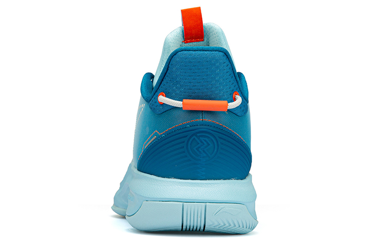 Shop Li-Ning Flashing Mid 'Light Blue Orange' ABPR069-4