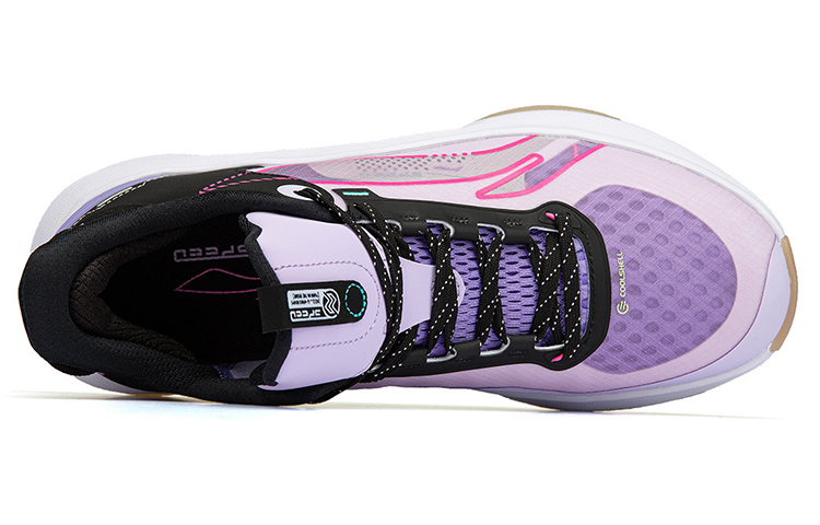 Lookbook Li-Ning Flashing Mid 'Purple Pink' ABPR069-3