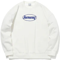 Li-Ning Fleece Pullover Sweater Unisex Couple Style - Off-White AWDQC98-1 Li-Ning Fleece Pullover Sweater Unisex Couple Style - Off-White AWDQC98-1