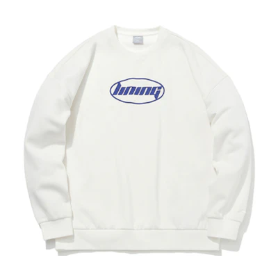 Li-Ning Fleece Pullover Sweater Unisex Couple Style - Off-White AWDQC98-1