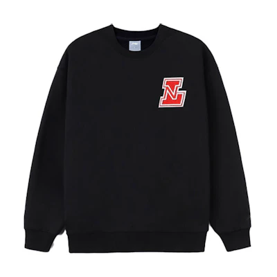 Li-Ning Fleece Pullover Sweatshirt Unisex Black AWDRG92-1