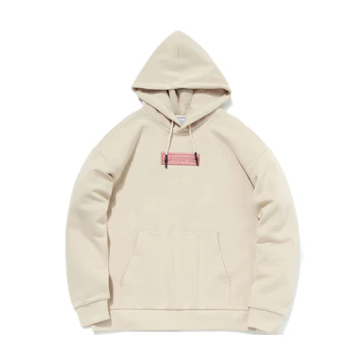 Li-Ning Fleece Warm Loose Hoodie Couples Style Oyster Gray AWDQD06-4