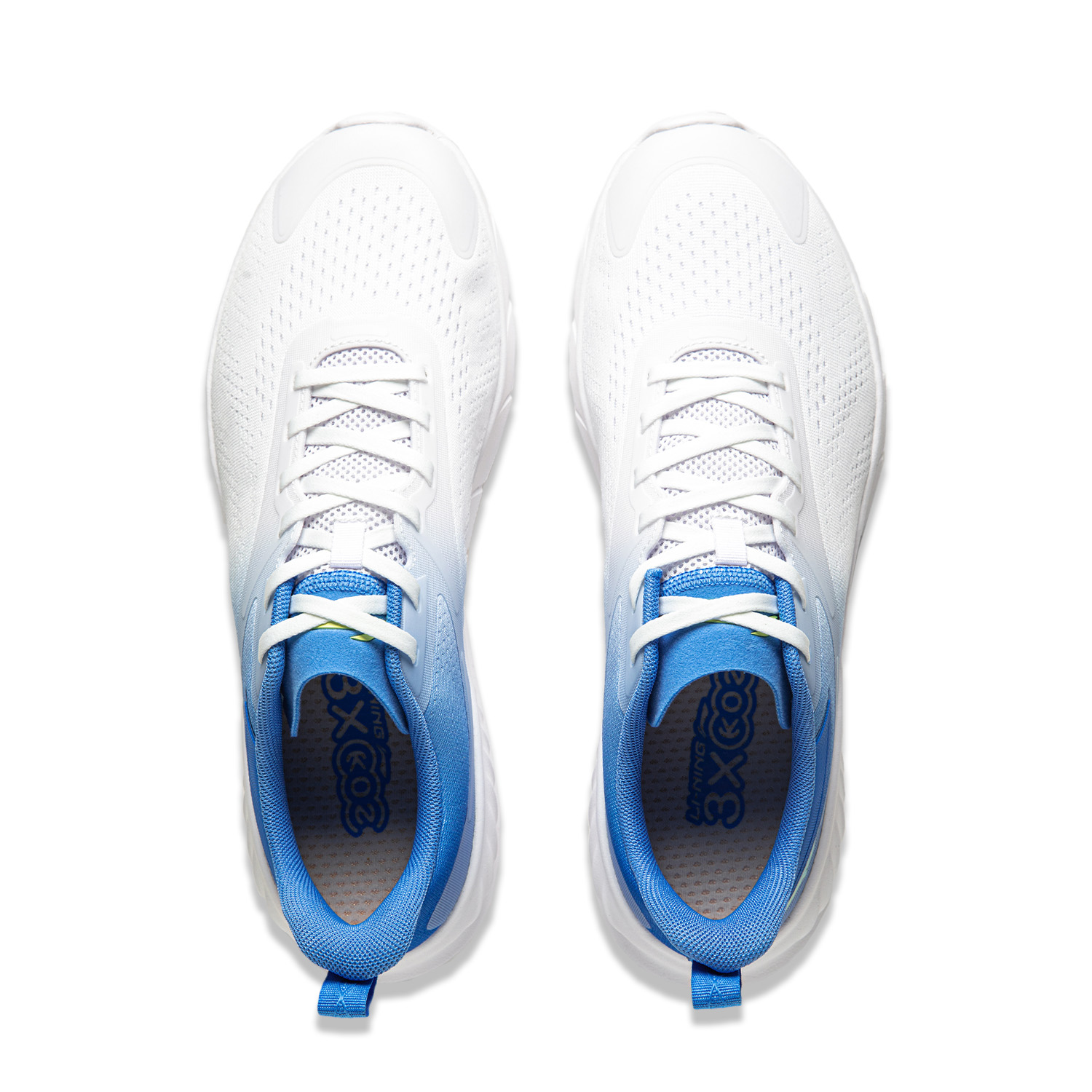 Purchase 李宁 易适Flex V2 柔軟回彈 減震耐磨 清爽透氣 低幫跑步鞋 男款 白藍