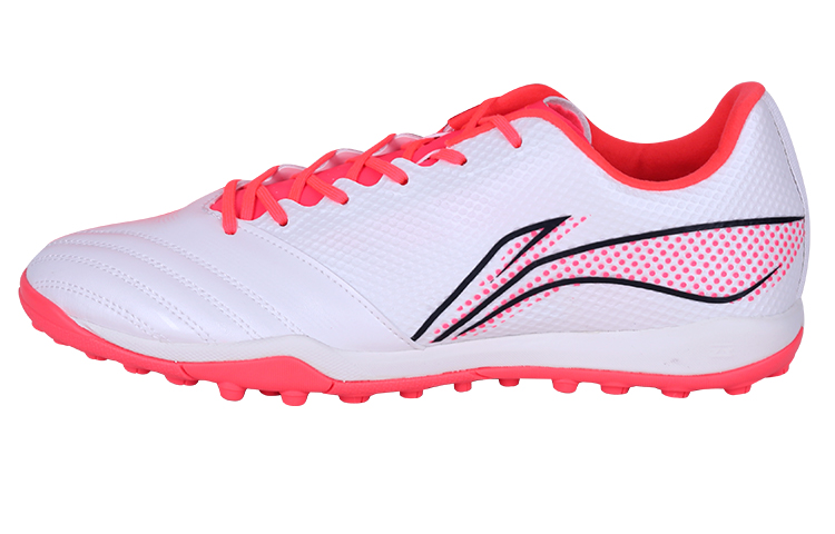Li-Ning Football Shoe 'White Red' ASTS007-7