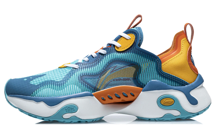 Li-Ning Fresh 'Blue Yellow' ARHR033-4