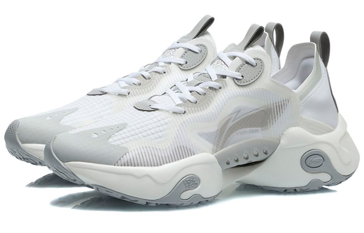 Lookbook Li-Ning Fresh Low ''Weiß Grau'' ARHR033-5