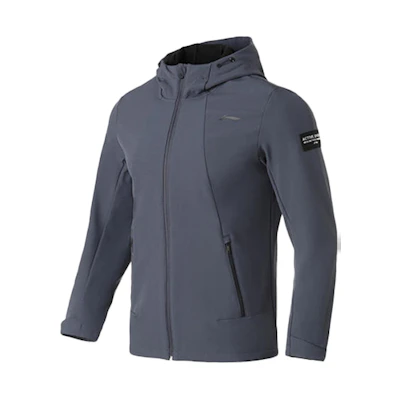 Li-Ning Full-Zip Hoodie Jacket Night Blue - Training Series AFDQ703-5