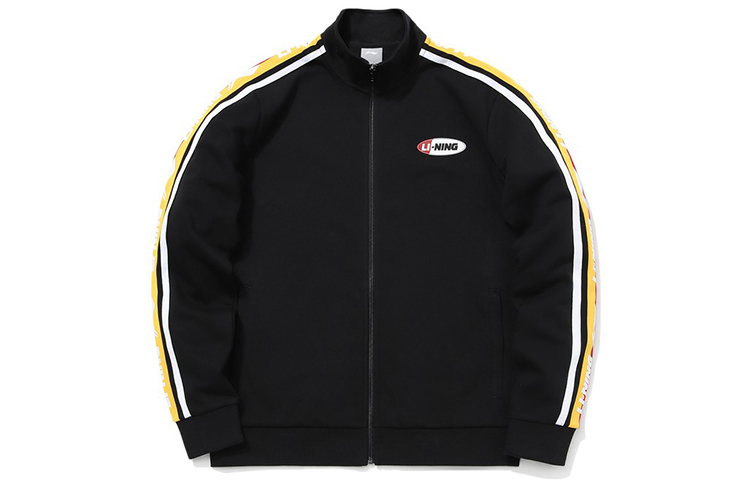 Li-Ning Full-Zip Sports Jacket Black Unisex AWDQ368-12