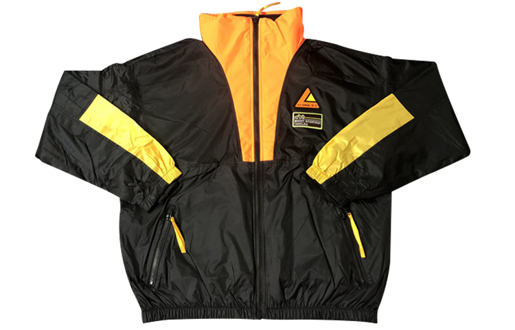 Li-Ning Full-Zip Two-in-One Sports Jacket Black/Yellow AWBP017-1