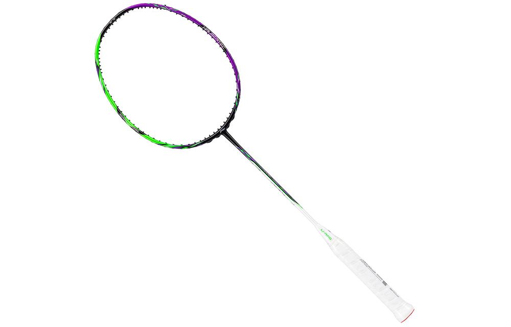 Li-Ning Full Carbon Badminton Racket - Speed, Durable, Advanced Level (Green/Purple) AYPU021-4 圖 2
