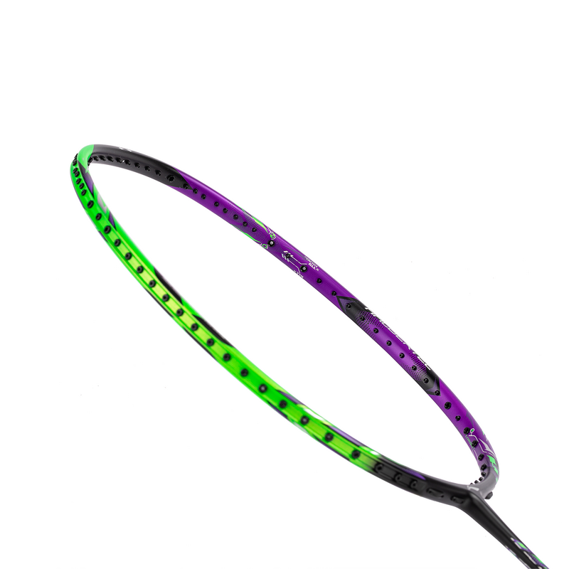 Li-Ning Full Carbon Badminton Racket - Speed, Durable, Advanced Level (Green/Purple) AYPU021-4 圖 6