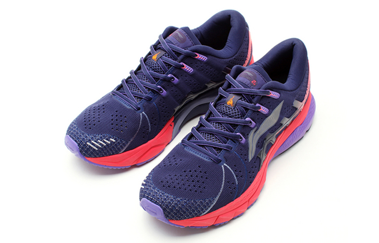 Lookbook Li-Ning Furious Rider 4 x Paris Fashion Week 'Purple Red' Sepatu Sneakers ARZN009-1