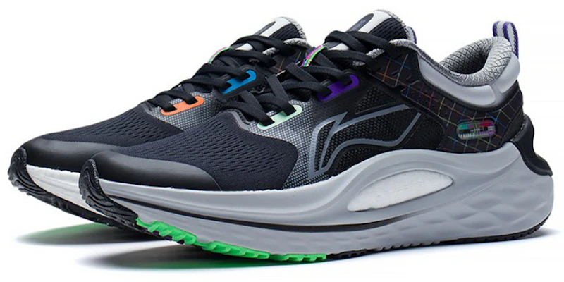Li-Ning Furious Rider 6 'Hitam Kelabu' ARZS001-11 Lookbook Li-Ning Furious Rider 6 'Hitam Kelabu' ARZS001-11