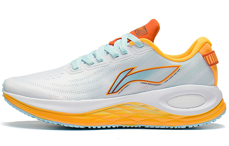 Li-Ning Furious Rider 6 Essential 'White Orange' ARZS003-11