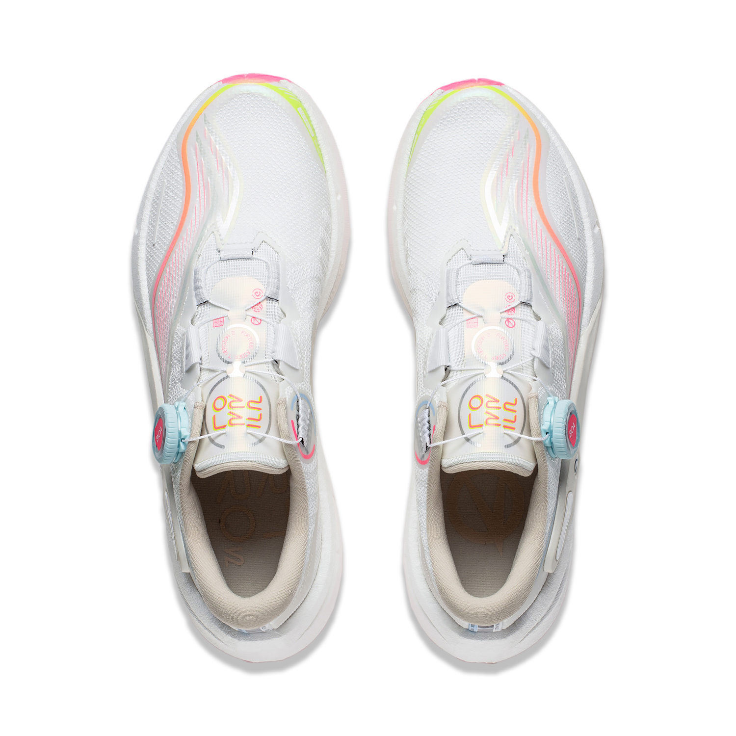 Shop 李宁怒放骑士7代Pro '奶油白' ARZU001-1