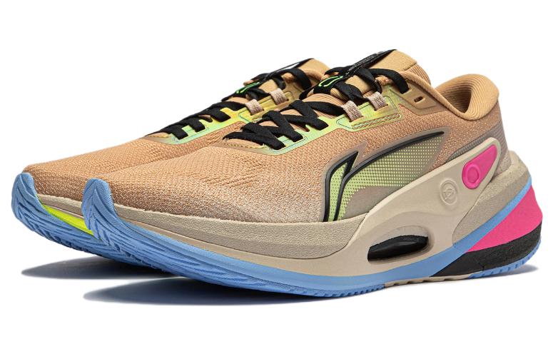 Lookbook 李寧 Furious Rider 7 V2 ライトブラウン/イエロー ARZT007-21