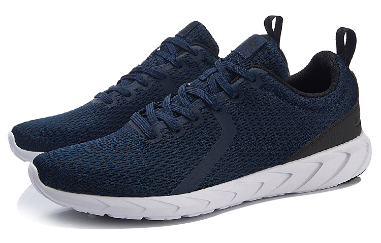 Lookbook Li-Ning Future Run ''Blau Weiß'' Sneakers ARBN069-4
