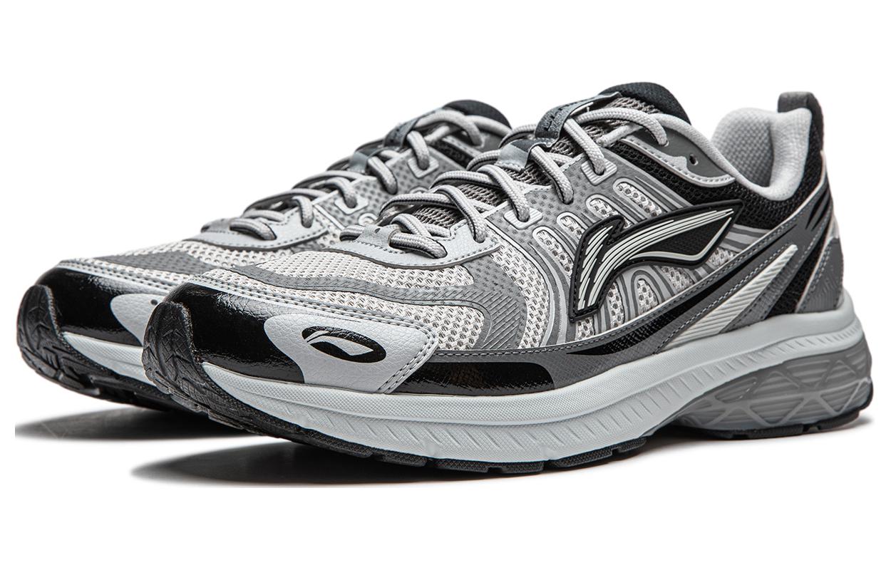 Lookbook Li-Ning Fuyao 1.0 V3 'Abu Perak Hitam' Sneakers ARXU003-1