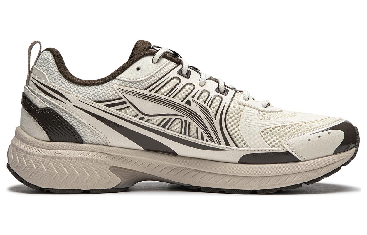 Order LiNing李寧 扶搖1.0 V3 輕量高回彈 減震 低筒 跑步鞋 男款 白褐