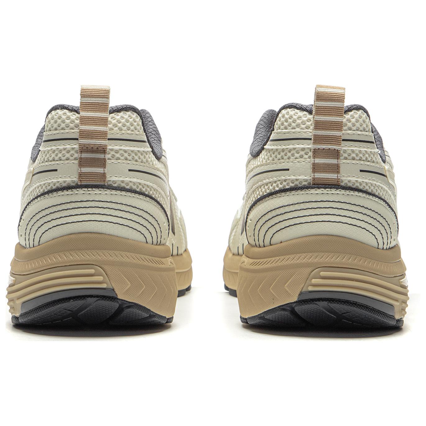 Details for LiNing李寧 扶搖1.5 經典復古 緩震回彈 穩定支撐耐磨防滑 低幫 休閒跑步鞋 男款 米白色