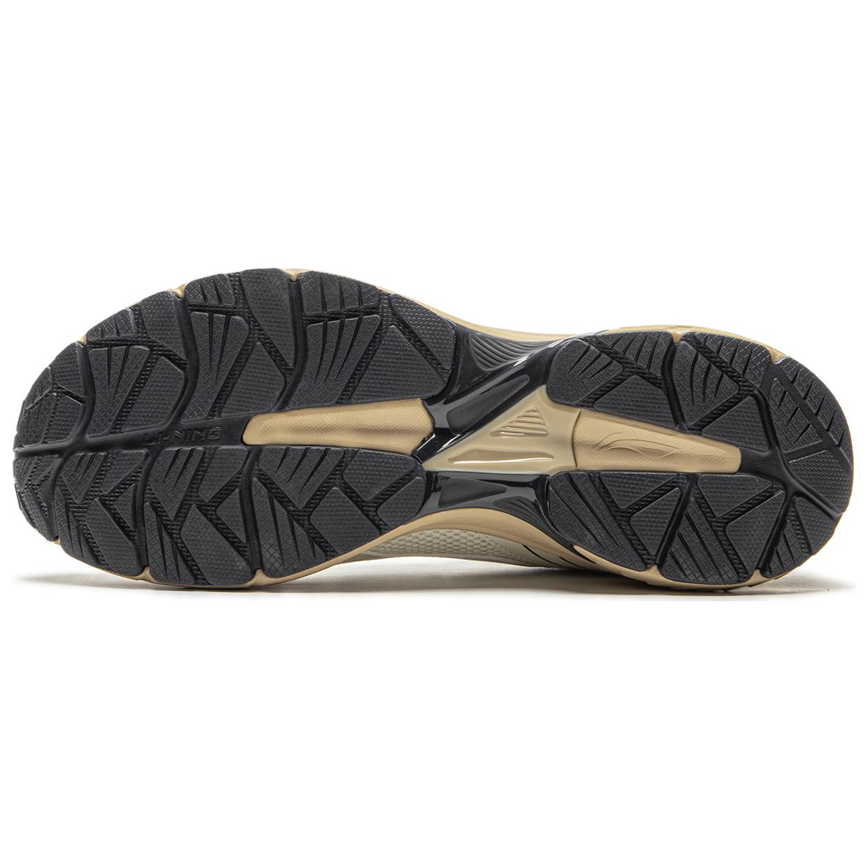 Sizing LiNing李寧 扶搖1.5 經典復古 緩震回彈 穩定支撐耐磨防滑 低幫 休閒跑步鞋 男款 米白色