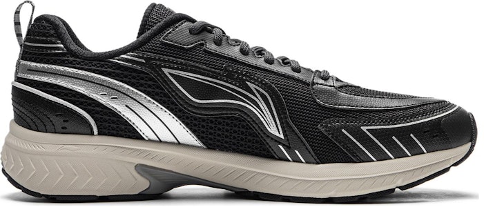 LiNing李寧 扶搖1.5 經典復古 緩震回彈 穩定支撐耐磨防滑 低筒 休閒跑步鞋 男款 暗夜黑 Order LiNing李寧 扶搖1.5 經典復古 緩震回彈 穩定支撐耐磨防滑 低筒 休閒跑步鞋 男款 暗夜黑