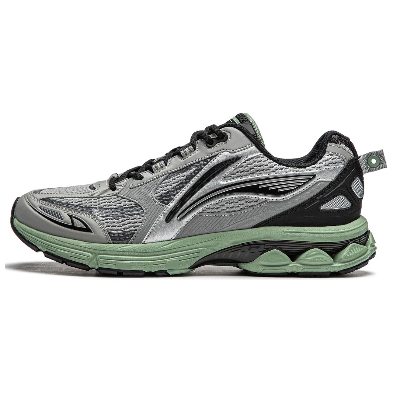 Details for LiNing李寧 扶搖2.0 舒適百搭 防滑 運動鞋 男款 灰黑