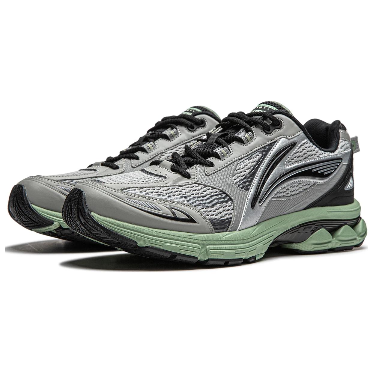 Sizing LiNing李寧 扶搖2.0 舒適百搭 防滑 運動鞋 男款 灰黑