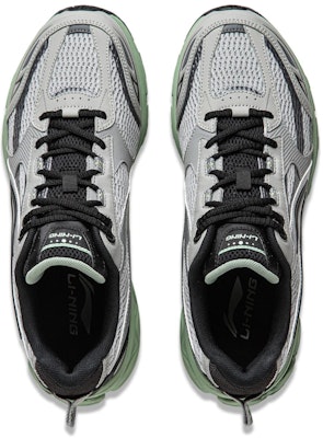 Li-Ning Fuyao 2.0 'Grey Black Green' ARXU001-3 Cheap Li-Ning Fuyao 2.0 'Grey Black Green' ARXU001-3