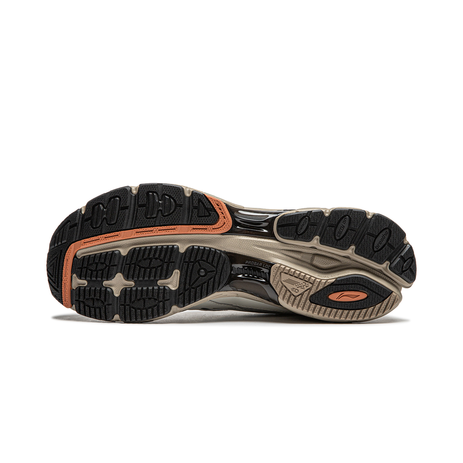 Sizing 李宁 富耀 2.0 '灰黑橙' ARXU001-6