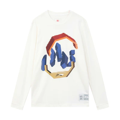 Li-Ning FW20 Paris Fashion Week Long-Sleeve Tee White AHSQ565-1