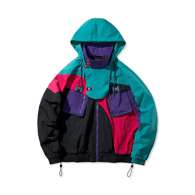 Li-Ning FW20 Paris Fashion Week Oversized Utility Jacket Unisex Purple Red AJDQ373-2