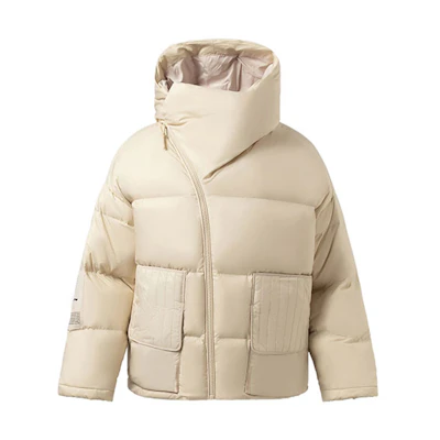 Li-Ning FW21 Jackie Chan Kung Fu Series White Duck Down Jacket . AYMR215-1