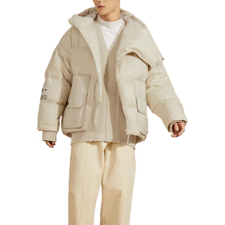 Li-Ning FW21 Jackie Chan Kung Fu Series White Duck Down Jacket . AYMR215-1 圖 4