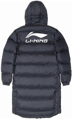 Li-Ning FW22 Jaket Hitam Hoodie Panjang dengan Logo. AYMS197-1 Order Li-Ning FW22 Jaket Hitam Hoodie Panjang dengan Logo. AYMS197-1
