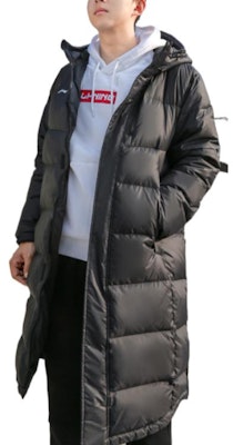 Li-Ning FW22 Jaket Hitam Hoodie Panjang dengan Logo. AYMS197-1 Shop Li-Ning FW22 Jaket Hitam Hoodie Panjang dengan Logo. AYMS197-1