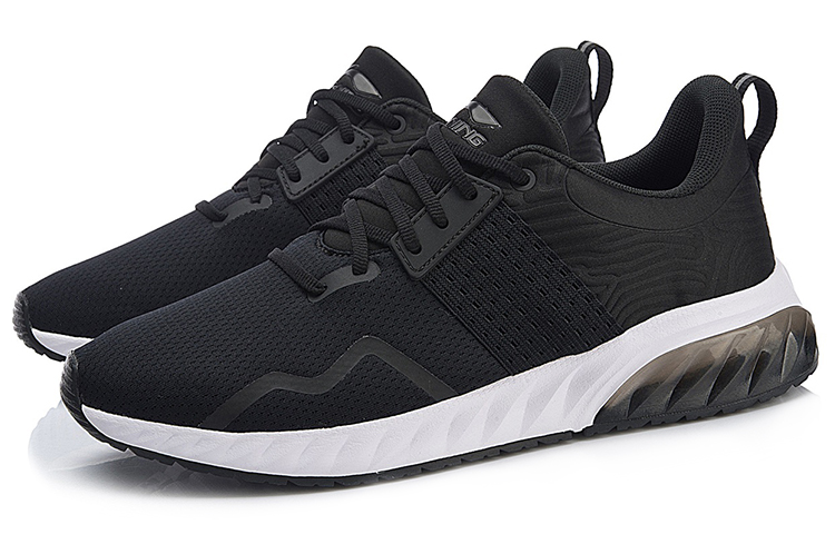 Lookbook Li-Ning Gel Gloss ''Noir Blanc'' AGCN071-1