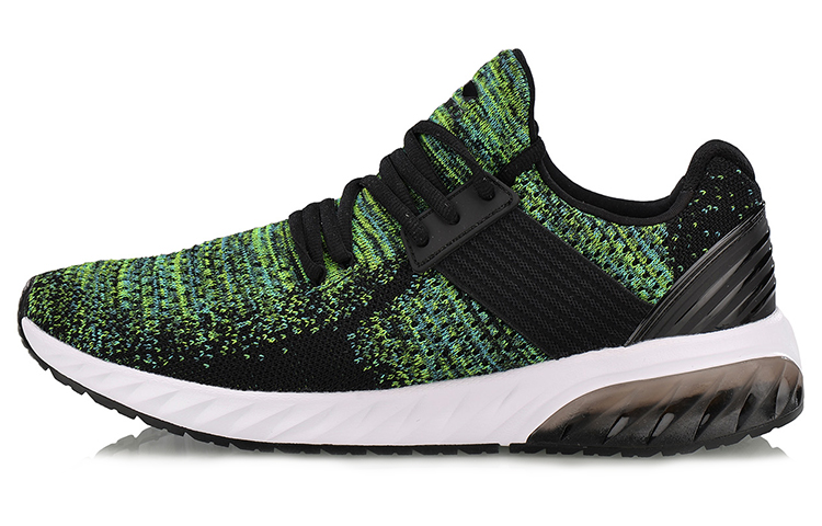 Li-Ning Gel Knit 'Black Green' AGLN041-4