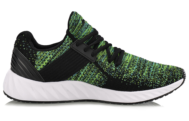 Order Li-Ning Gel Knit ''Zwart Groen'' AGLN041-4